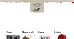 Desktop Screenshot of galeony.pl